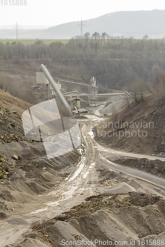 Image of quarry in Southern Germany