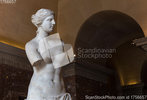 Image of Venus of Milo, The Louvre, Paris, France