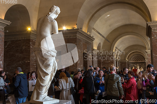 Image of Venus of Milo, The Louvre, Paris, France