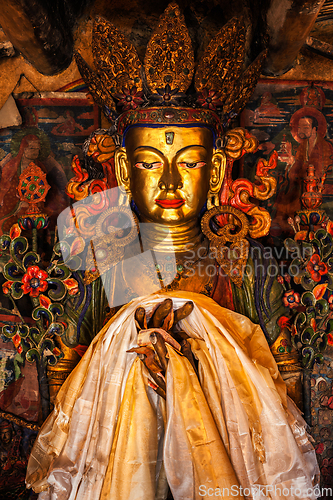 Image of Maitreya Buddha statue