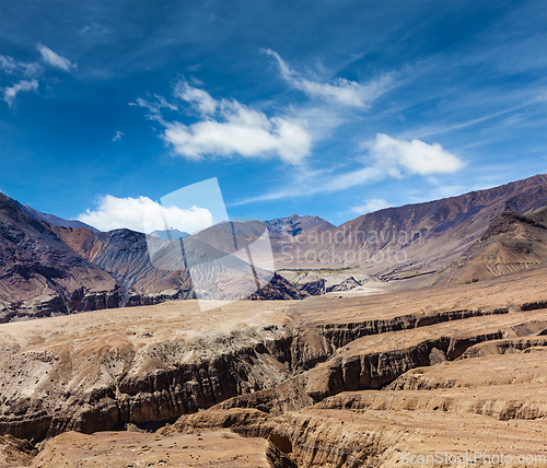 Image of Himalayas near Kardung La pass. Ladakh, India