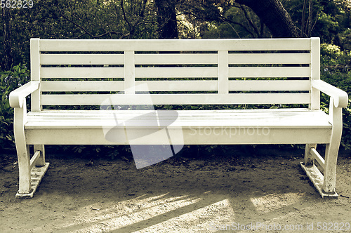 Image of Vintage looking Bench picture