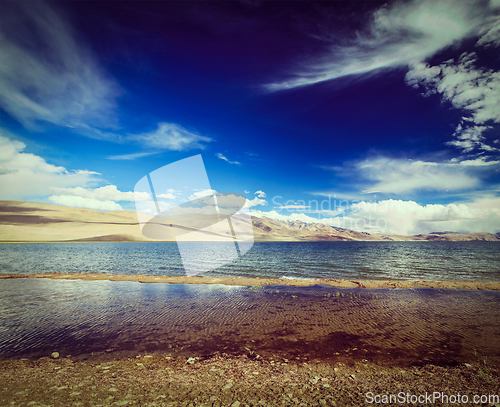 Image of Lake Tso Moriri, Ladakh