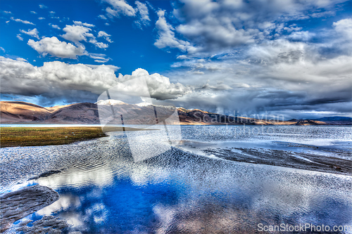 Image of Lake Tso Moriri, Ladakh