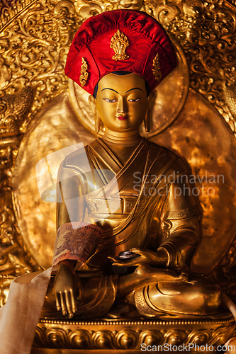 Image of Buddha statue in Lamayuru monastery, Ladakh, India