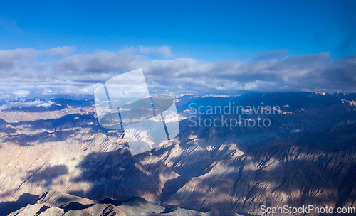 Image of Himalayas mountains aerial view