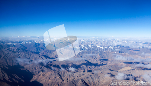 Image of Himalayas mountains aerial view