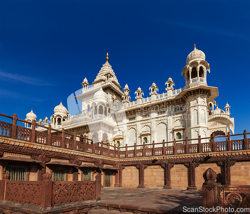 Image of Jaswanth Thada mausoleum, Jodhpur, Rajasthan, India