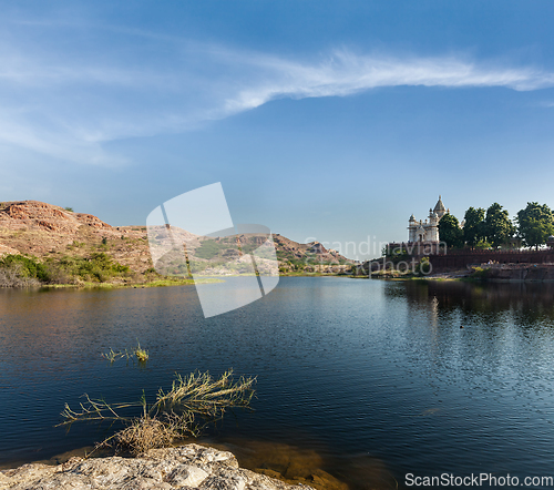 Image of Jaswanth Thada mausoleum, Jodhpur, Rajasthan, India