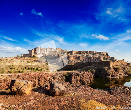 Image of Mehrangarh Fort, Jodhpur, Rajasthan, India