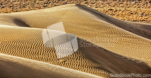 Image of Dunes of Thar Desert, Rajasthan, India