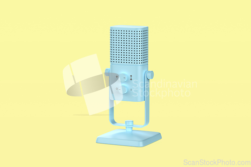 Image of Cartoon styled microphone

