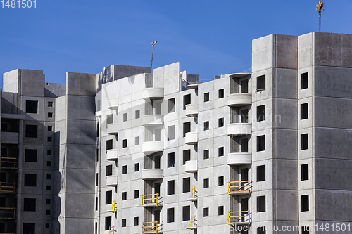 Image of unfinished residential house