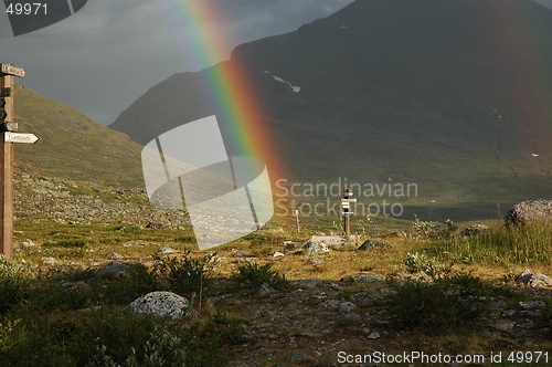 Image of The end of the rainbow