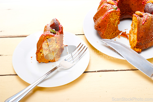 Image of chestnut cake bread dessert