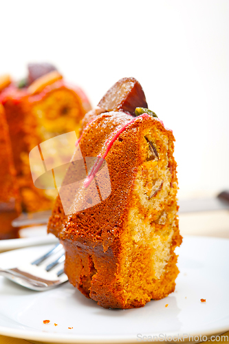 Image of chestnut cake bread dessert