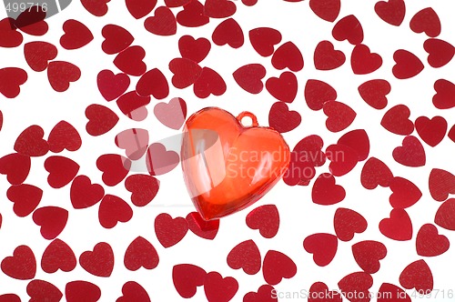 Image of Red hearts