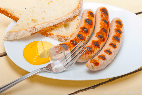 Image of traditional German wurstel sausages