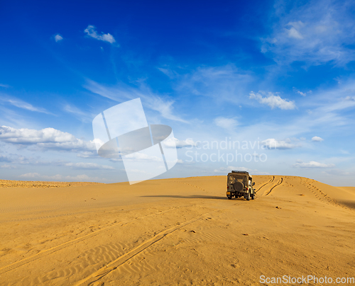 Image of Desert safari background