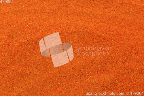 Image of red sand in the desert