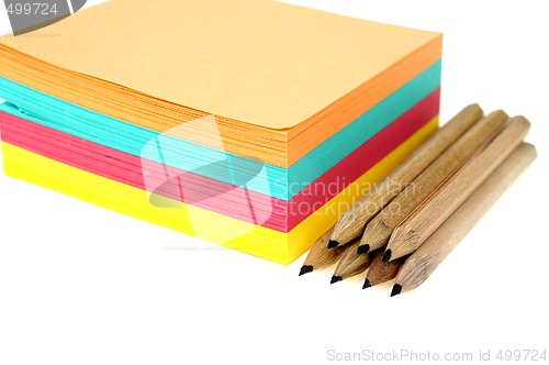 Image of Stack of post-it