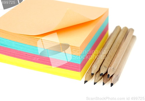 Image of Stack of post-it