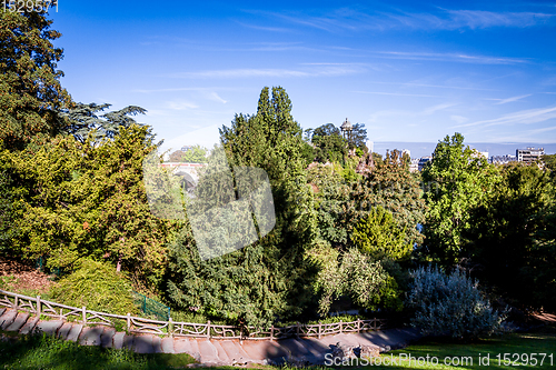 Image of Buttes-Chaumont Park, Paris