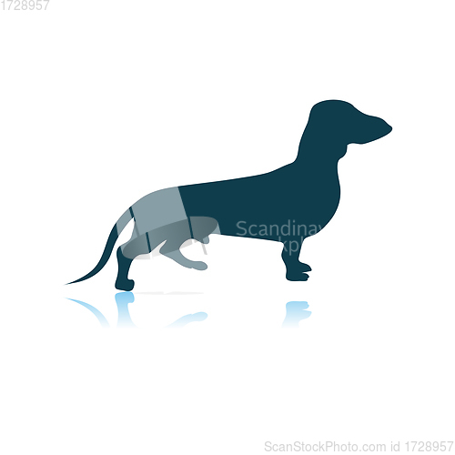 Image of Dachshund Dog Icon