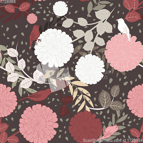 Image of Seamless Floral Pattern