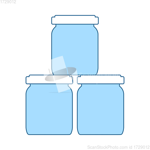 Image of Baby Glass Jars Icon