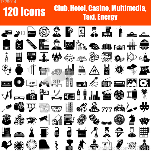 Image of Set of 120 Icons