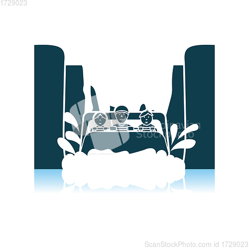 Image of Water Boat Ride Icon