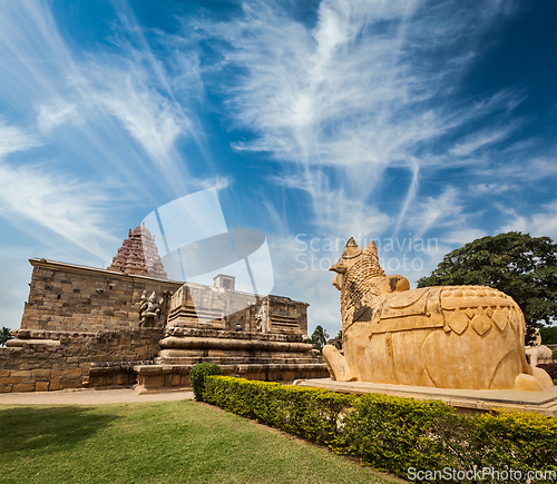 Image of Gangai Konda Cholapuram Temple. Tamil Nadu, India