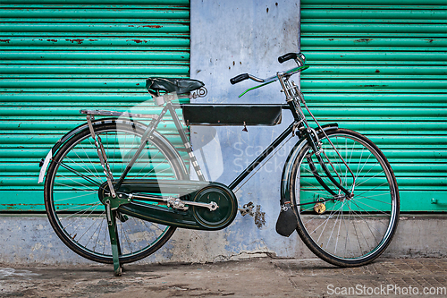 Image of Old Indian bicycle