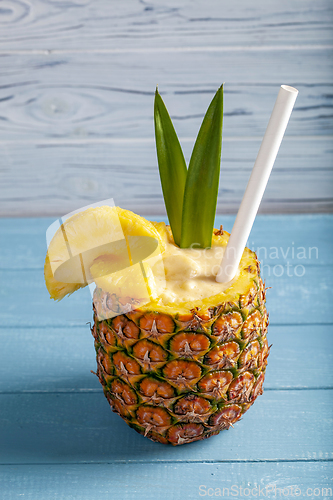 Image of Tropical pineapple cocktail Pina colada