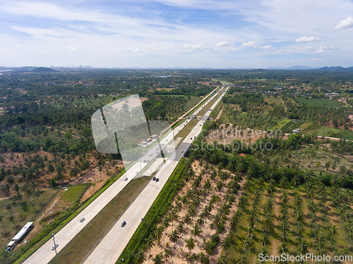 Image of Motorway near Pattaya City, Thailand