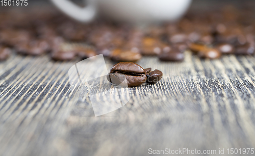 Image of brown aromatic coffee