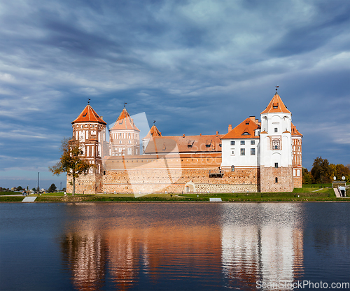 Image of Mir castle in Belarus