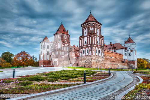 Image of Mir castle in Belarus