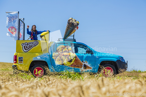 Image of Cornetto Vehicle - Tour de France 2016