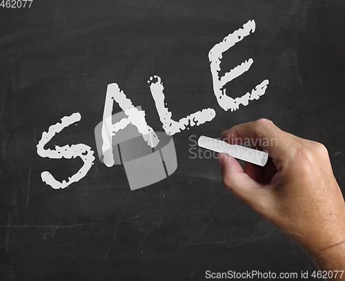 Image of Sale Word Represents Promotion Promo And Discounts