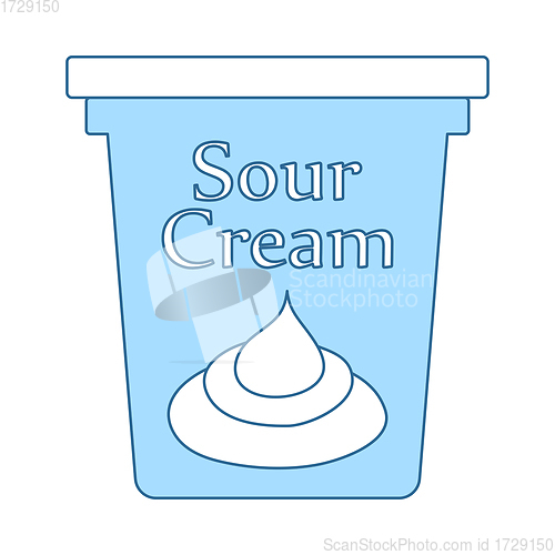 Image of Sour Cream Icon