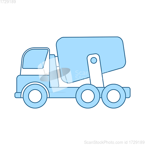 Image of Icon Of Concrete Mixer Truck