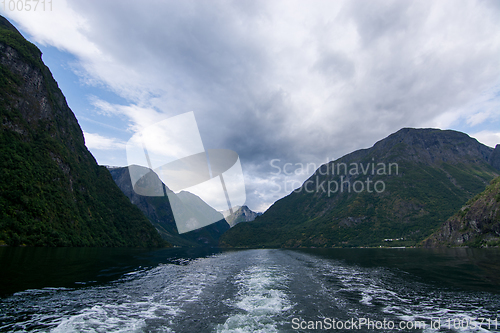 Image of Naeroyfjord, Sogn og Fjordane, Norway