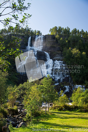 Image of Tvindefossen, Hordaland, Norway