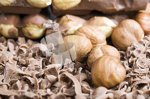 Image of hazelnut and milk chocolate