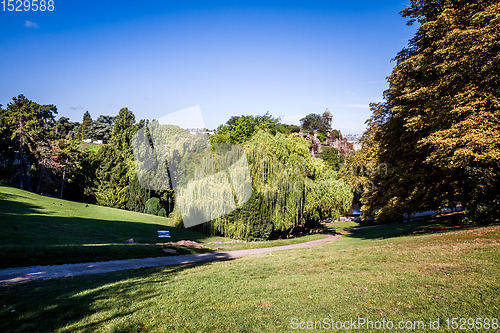 Image of Buttes-Chaumont Park, Paris