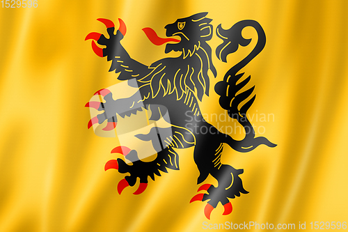 Image of Nord-Pas-de-Calais Region flag, France