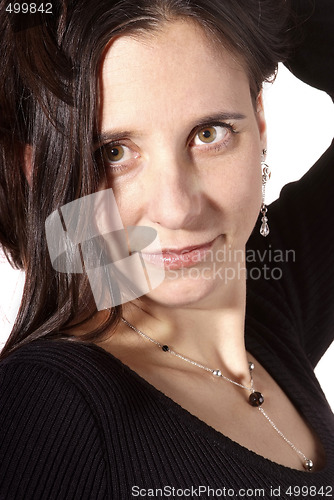 Image of friendly woman