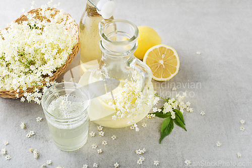 Image of Elderflower lemonade